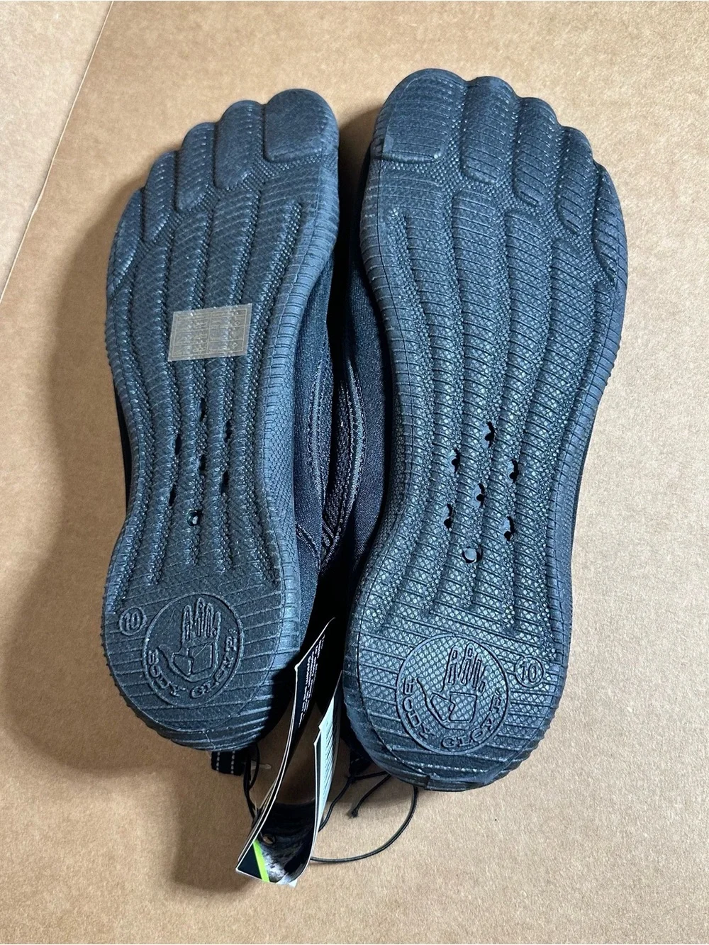 Body Glove Men's Black Water Shoe, Riverbreaker II , Aqua Socks, Size 10, New